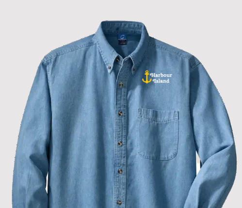 HI Denim Mockup design